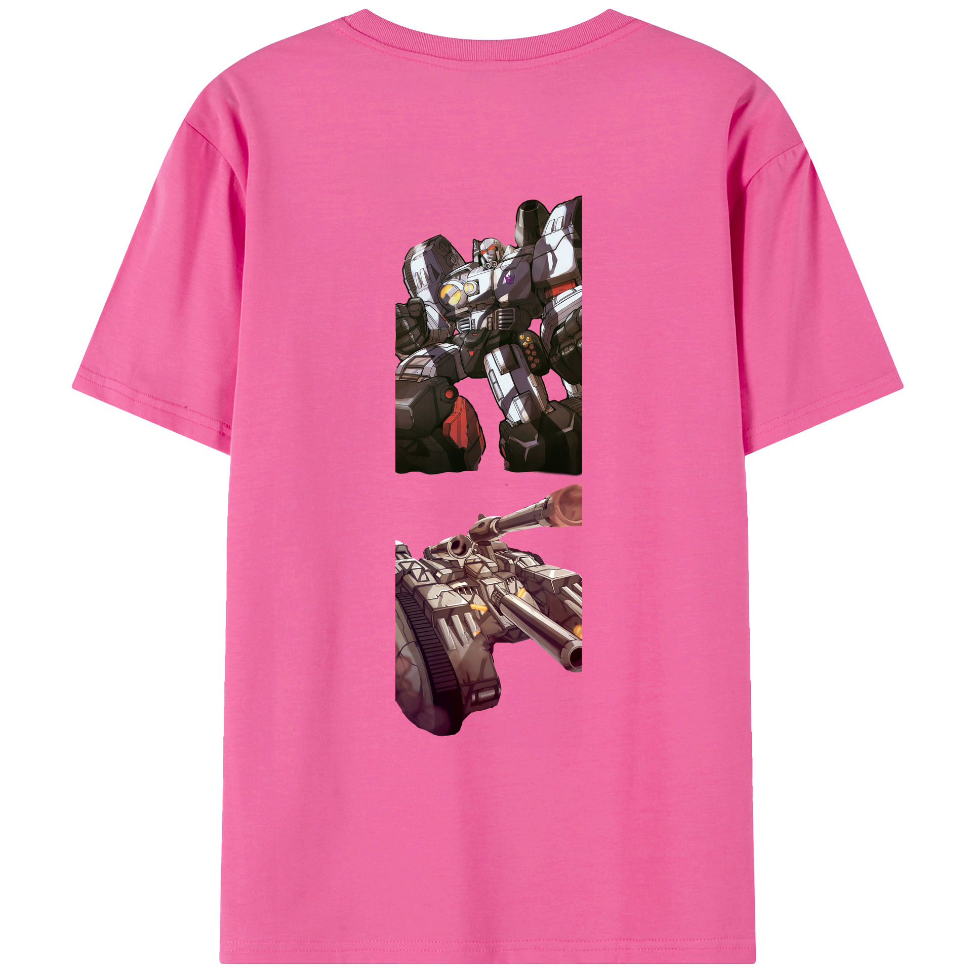 （画像用） Transformers トランスフォーマー レディース半袖Tシャツ(バックプリント)